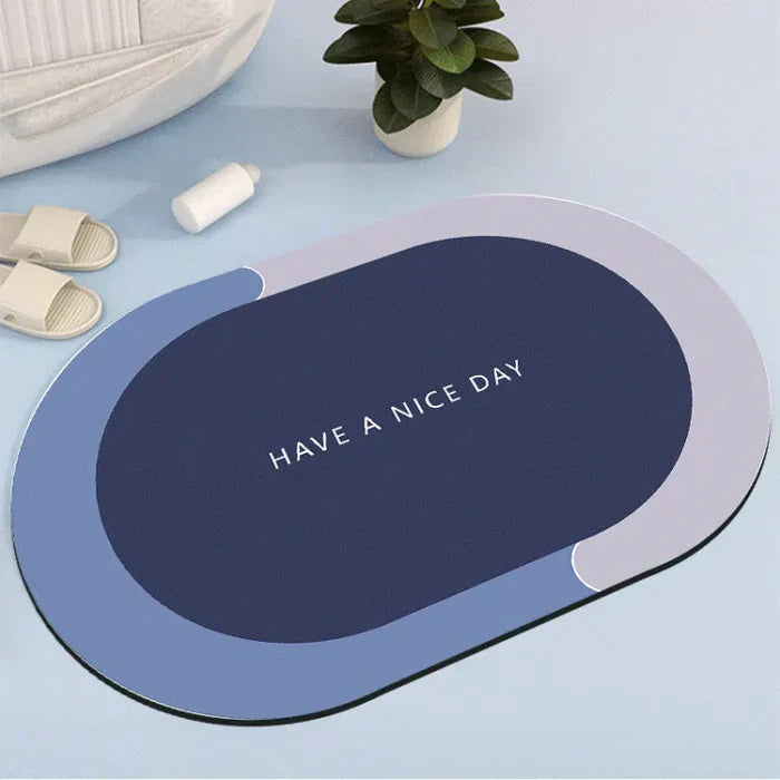 Bath Mat Water Super Absorbent Non-Slip