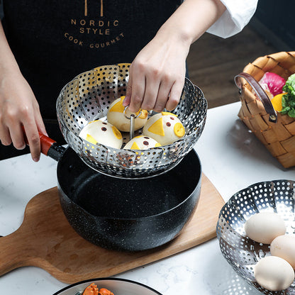 Stainless Steel Folding Steamer Basket