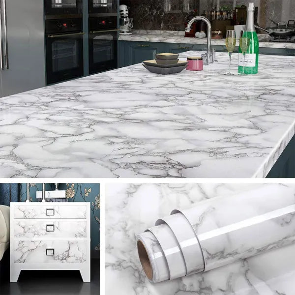 WATER PROOF PVC MARBLE PAPER ROLL